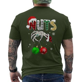 Chestnuts Christmas Chest Nuts Xmas Couple Matching Costume Men's T-shirt Back Print | Mazezy