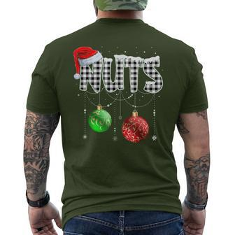 Chestnuts Matching Family Chest Nuts Christmas Couples Men's T-shirt Back Print - Monsterry UK