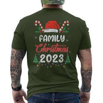 Family Christmas 2023 Matching Christmas 2023 Men's T-shirt Back Print | Mazezy