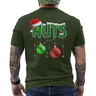 Chest Nuts Christmas T Matching Couple Chestnuts Men's T-shirt Back Print - Seseable