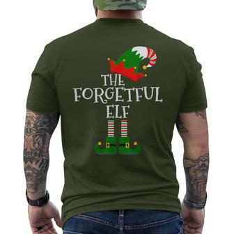 The Forgetful Elf Matching Family Group Christmas Men's T-shirt Back Print - Monsterry UK