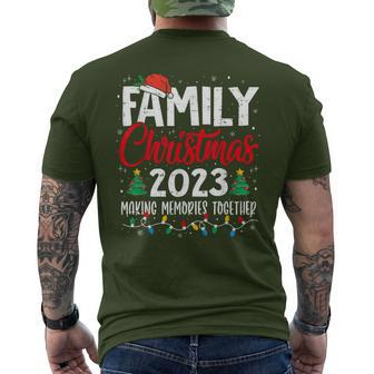 Xmas Matching Family Christmas 2023 Squad For Family Men's T-shirt Back Print - Seseable