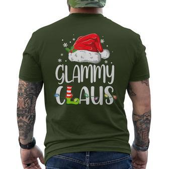 Glammy Claus Christmas 2023 Family Xmas Men's T-shirt Back Print | Mazezy