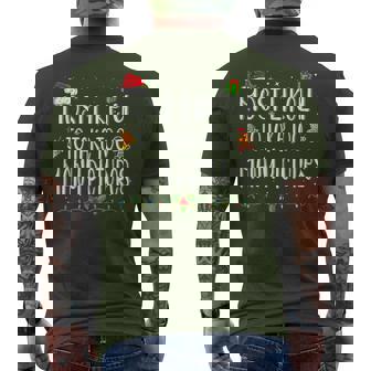 Most Likely To Take Too Many Pictures Family Christmas Men's T-shirt Back Print | Mazezy