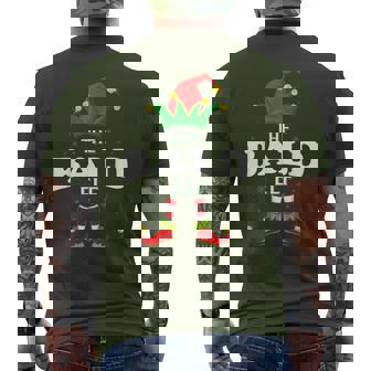 Xmas Bald Elf Family Matching Christmas Pajama Men's T-shirt Back Print | Seseable CA