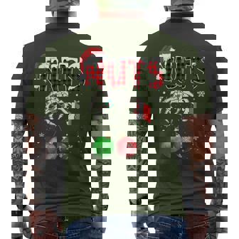 Xmas Chestnuts Chest Nuts Christmas Couple Matching Men's T-shirt Back Print - Thegiftio