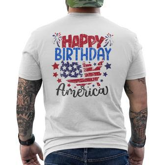 4Th Of July 2023 Patriotic Day Happy Birthday America 2023 Mens Back Print T-shirt | Mazezy CA