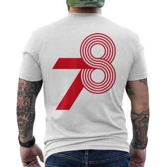 78Th Indonesian Independence Mens Back Print T-shirt | Mazezy CA