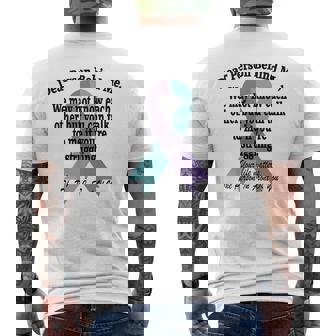 988 Suicide Prevention Awareness Dear Person Behind Me Suicide Funny Gifts Mens Back Print T-shirt | Mazezy