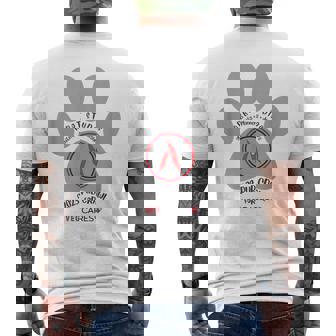 Abbot Studios Veg Cares Pub Crawl 2023 Mens Back Print T-shirt | Mazezy