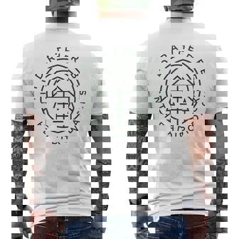 Adirondacks New York I'd Rather Be In The Adirondacks Men's T-shirt Back Print | Mazezy