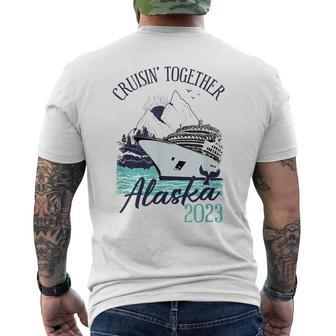 Alaska Cruise 2023 Cruisin' Together Alaska 2023 Men's T-shirt Back Print - Seseable