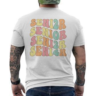 Back To School 2024 Senior 2024 Class Of 2024 White Mens Back Print T-shirt - Seseable