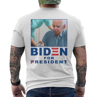 Biden For Resident Biden Nursing Men's T-shirt Back Print - Seseable
