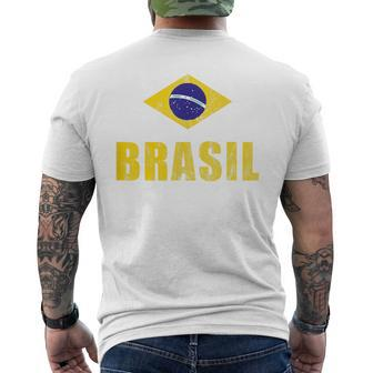Brasil Design Brazilian Apparel Clothing Outfits Ffor Men Mens Back Print T-shirt - Monsterry DE