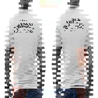 Callawasted - Funny Golf Apparel - Humorous Design Mens Back Print T-shirt | Mazezy