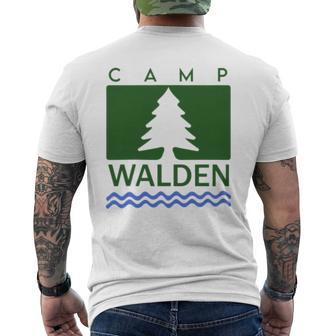 Camp Lover | Parent Camp Mens Back Print T-shirt - Seseable