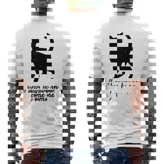 Cat Rescue - Ill Always Have Room For One More Mens Back Print T-shirt - Thegiftio