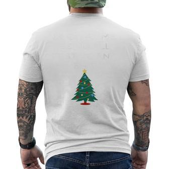 Christmas Look At Me Being All Festive And Shits Xmas Men's T-shirt Back Print - Seseable