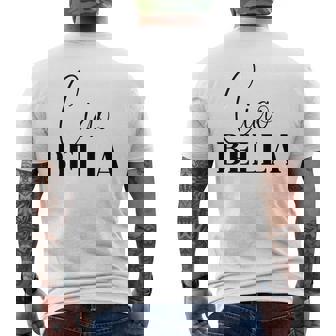 Ciao Bella Cool For Italians Men's T-shirt Back Print | Mazezy