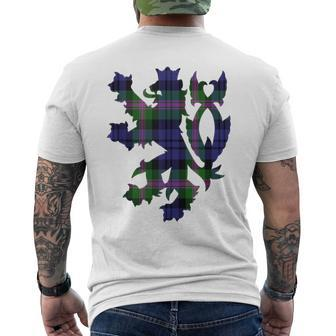Clan Baird Tartan Scottish Family Name Scotland Pride Pride Month Funny Designs Funny Gifts Mens Back Print T-shirt | Mazezy