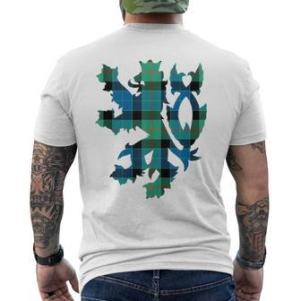 Clan Gunn Tartan Scottish Family Name Scotland Pride Pride Month Funny Designs Funny Gifts Mens Back Print T-shirt | Mazezy