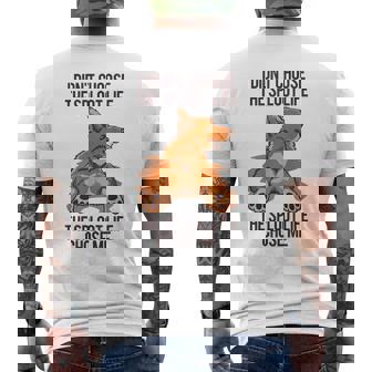 Corgi Sploot Life T Funny Corgi Butt Splooting Design Mens Back Print T-shirt | Mazezy