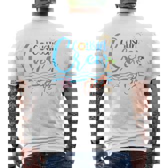 Cousin Crew Matching Family Trip 2023 Beach Vacation Cruise Mens Back Print T-shirt - Seseable