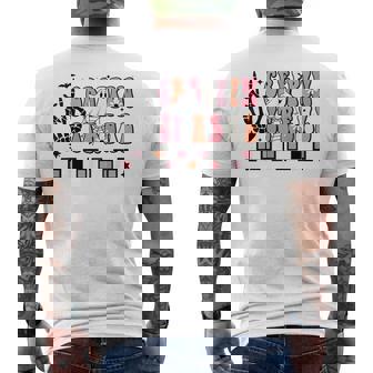 Creep It Real Retro Hippie Halloween Groovy Vintage Ghost IT Funny Gifts Mens Back Print T-shirt | Mazezy