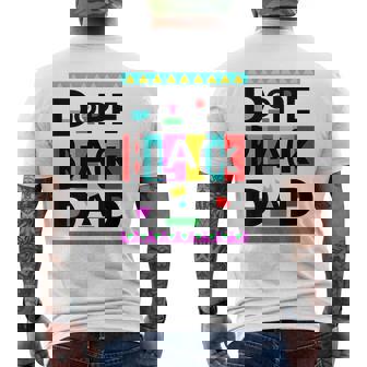 Crown Of Royalty Dope Black Dad Mens Gift For Mens Mens Back Print T-shirt | Mazezy