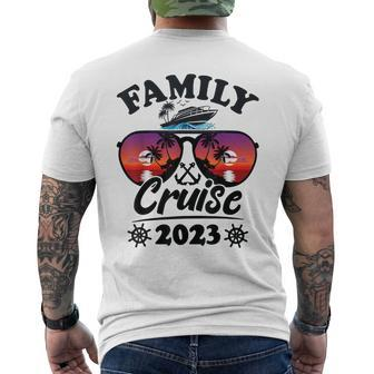 Cruise Squad 2023 Cruise Ship Vacation Matching Family Group Mens Back Print T-shirt - Seseable