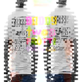 Cute Daddy Twotii Frutti Birthday Family 2Nd Birthday Girl Daddy Funny Gifts Mens Back Print T-shirt | Mazezy