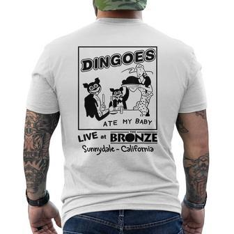 Dingoes Ate My Baby Mens Back Print T-shirt - Seseable
