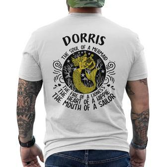Dorris The Soul Of A Mermaid Personalized 1K1k2 Men's T-shirt Back Print | Mazezy