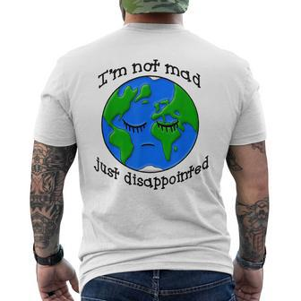 Earth Day Climate Change Global Warming Vintage 90S Design 90S Vintage Designs Funny Gifts Mens Back Print T-shirt | Mazezy