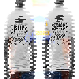 Family Squad Of 2023 Graduate Proud Cousin Graduation Day Mens Back Print T-shirt | Mazezy