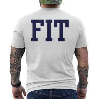 Fashion Institute Of Technology Men's T-shirt Back Print - Monsterry AU