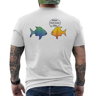 Fish Keeping Aquarium Hobby Ich Funny Aquarium Funny Gifts Mens Back Print T-shirt | Mazezy