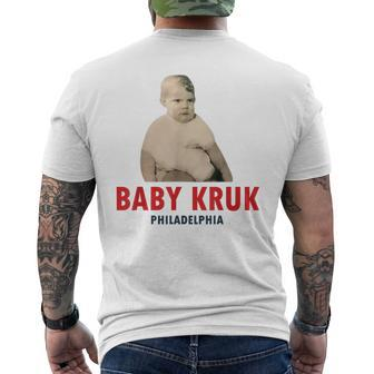 Baby Kruk Philadelphia Men's T-shirt Back Print - Monsterry AU