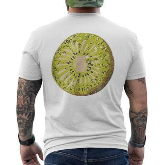Funny Kiwi Fruit Vacation Beach Kiwi Lovers Mens Back Print T-shirt | Mazezy