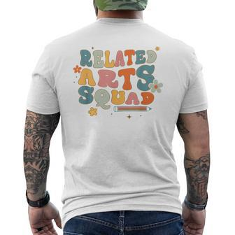 Related Arts Squad Men's T-shirt Back Print - Seseable
