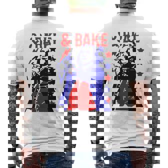 Funny Shake And Bake 4Th Of July Couple Matching Mens Back Print T-shirt | Mazezy