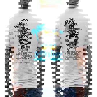 Girls Trip 2023 Best Friend Beaches Booze And Besties  Mens Back Print T-shirt