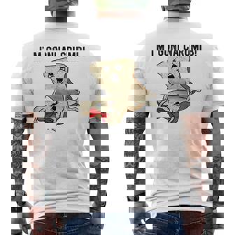 Im Gonna Crumb Two Pieces Of Bread Having Sex The Original Men's Back Print T-shirt | Mazezy