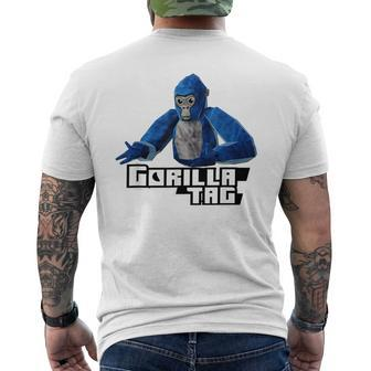 Gorilla Tag Gorilla Tag Merch Monke Boys Gifts Mens Back Print T-shirt - Monsterry AU