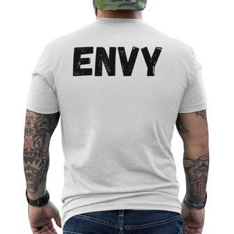 Halloween Couples Envy Costume Envy Men's T-shirt Back Print - Seseable