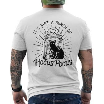 Halloween Movie Cat Witch Hocus Pocus Halloween Classic Men's T-shirt Back Print - Monsterry CA