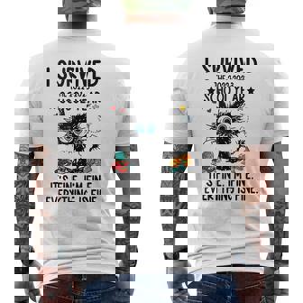 Happy Last Day Of School I Survived 2022-2023 School Year Mens Back Print T-shirt | Mazezy