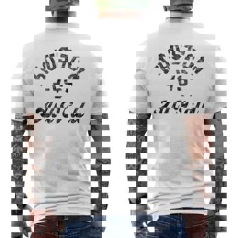Home Pride Houston Houston Vs All Yall Mens Back Print T-shirt | Mazezy