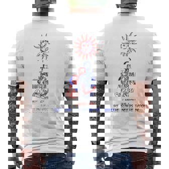 I Need You Like The Sun Needs The Moon Sun Funny Gifts Mens Back Print T-shirt | Mazezy